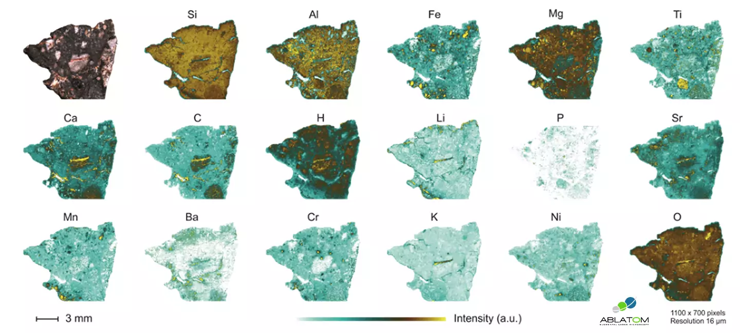 images chimiques LIBS